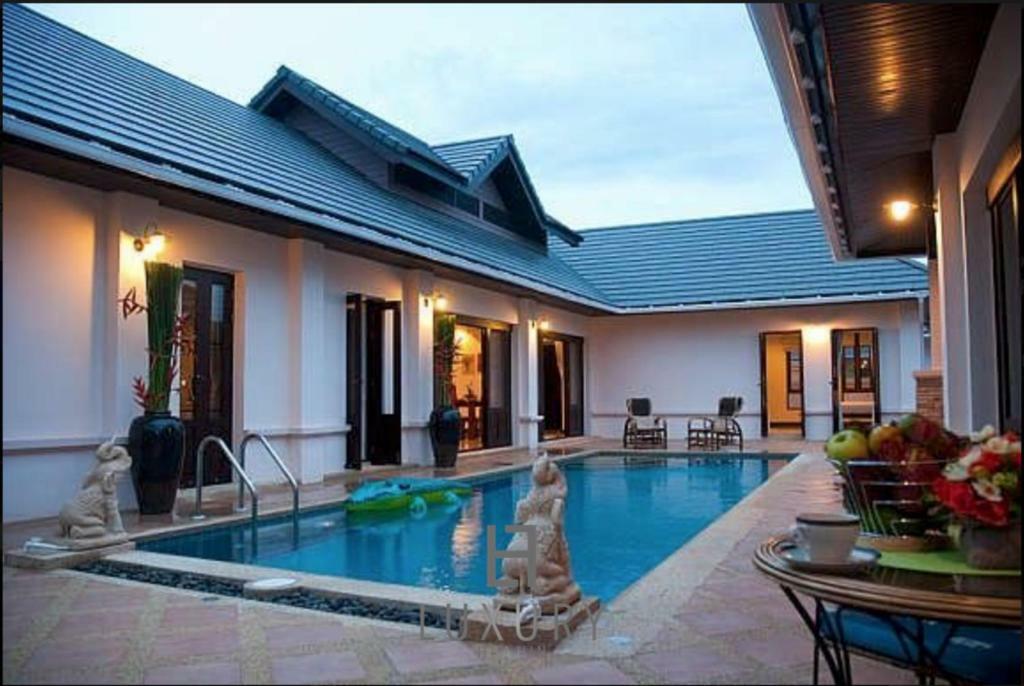 4 Bedroom Private Bali Style Villa Hh6 Hua Hin Exterior foto