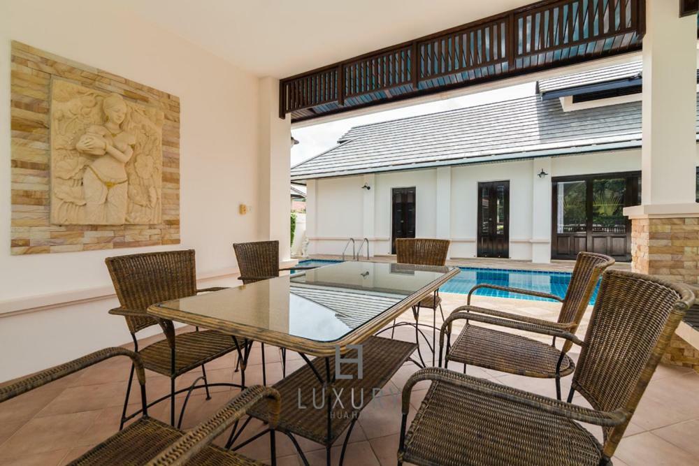 4 Bedroom Private Bali Style Villa Hh6 Hua Hin Exterior foto