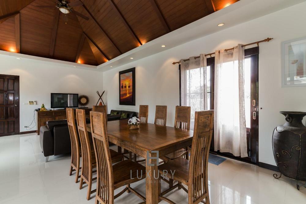 4 Bedroom Private Bali Style Villa Hh6 Hua Hin Exterior foto